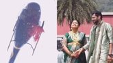 ಹೆಲಿಕಾಪ್ಟರ್‌ನಿಂದ ಹೂವಿನ ಸುರಿಮಳೆ ಸುರಿಸಿ ಸರ್‌ಪ್ರೈಸ್‌ ನೀಡಿದ ಪತಿ