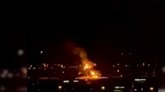 ಇರಾನ್ ಡ್ರೋನ್ ದಾಳಿ: ದುಬೈ ವಿಮಾನ ನಿಲ್ದಾಣದ ಬಳಿ ಭಾರಿ ಬೆಂಕಿ
