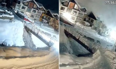 ಜಮ್ಮು-ಕಾಶ್ಮೀರದ ಸೋನಾಮಾರ್ಗ್‌ನಲ್ಲಿ ಭಾರಿ ಹಿಮಪಾತ