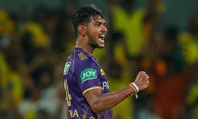 ಮತೀಶ ಪತಿರಣ ಸಂಪೂರ್ಣ ಫಿಟ್‌, ಕೆಕೆಆರ್‌ಗೆ ಸಿಹಿ ಸುದ್ದಿ!