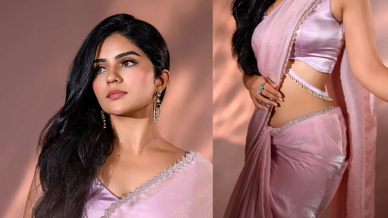 Megha Shetty:  ಸೀರೆಯುಟ್ಟು ಸೊಂಟ ಬಳುಕಿಸಿದ ಮೇಘಾ ಶೆಟ್ಟಿ; ಪಡ್ಡೆ ಹುಡುಗರು ಫಿದಾ - Image 3