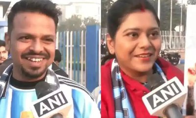 ಮೆಸ್ಸಿ ನೋಡಲು ನವ ದಂಪತಿ ಮಾಡಿದ್ದೇನು ಗೊತ್ತಾ?