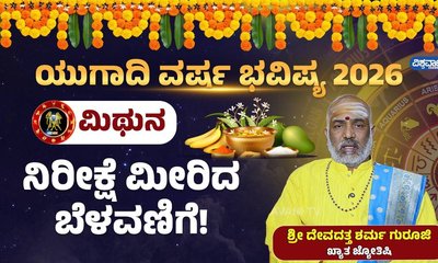 ಮಿಥುನ ರಾಶಿಯವರಿಗೆ ಈ ವರ್ಷ ನಿರೀಕ್ಷೆ ಮೀರಿದ ಬೆಳವಣಿಗೆ