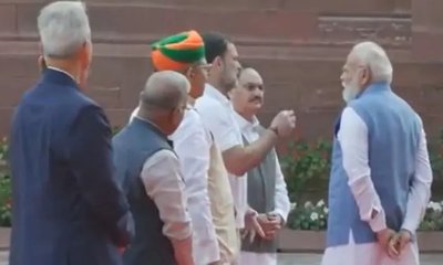 ರಾಹುಲ್ ಜೊತೆ ಮೋದಿ ಸಂವಾದ; ವಿಡಿಯೊ ವೈರಲ್