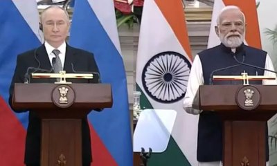 ಭಯೋತ್ಪಾದನೆ ವಿರುದ್ಧ ರಷ್ಯಾ- ಭಾರತ ಹೋರಾಟ; ಮೋದಿ