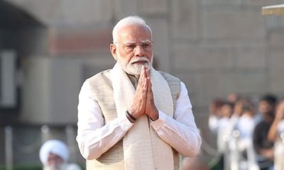 ಪ್ರಧಾನಿ ಮೋದಿಯವರಿಗೆ 75ನೇ ಹುಟ್ಟುಹಬ್ಬದ ಸಂಭ್ರಮ