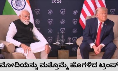ಪ್ರಧಾನಿ ನರೇಂದ್ರ ಮೋದಿಯನ್ನು ಹಾಡಿ ಹೊಗಳಿದ ಡೊನಾಲ್ಡ್‌ ಟ್ರಂಪ್‌