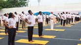 ಯೋಗ ಹೇಳಿಕೊಟ್ಟ ಪ್ರಧಾನಿ ನರೇಂದ್ರ ಮೋದಿ