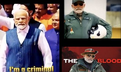 ಮೋದಿ ವಿಡಿಯೋಗೆ  I'm a criminal ಹಾಡನ್ನು ಬಳಕೆ ಮಾಡಿದ ಬಿಜೆಪಿ!