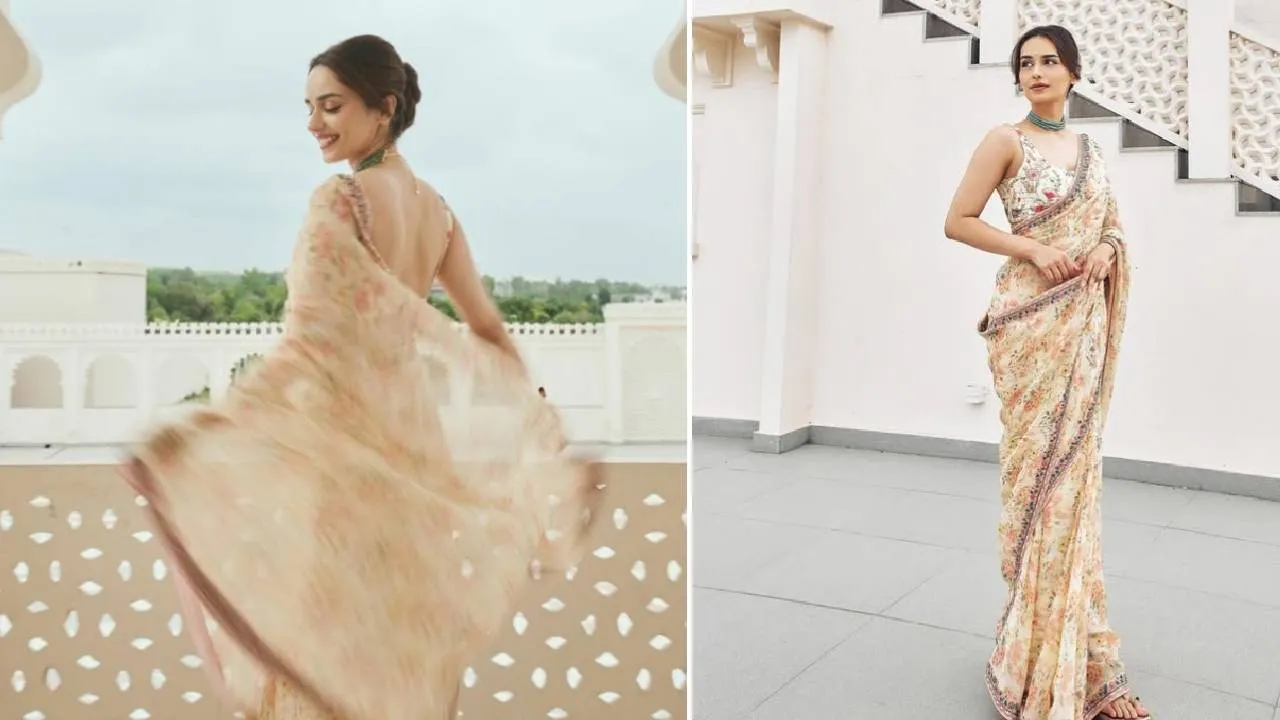 Monsoon Fashion 2025: ಮಾನ್ಸೂನ್‌ ಸೀಸನ್‌ನಲ್ಲೂ ಮುಂದುವರಿದ ಫ್ಲೋರಲ್ ಸೀರೆಗಳು - Image 2