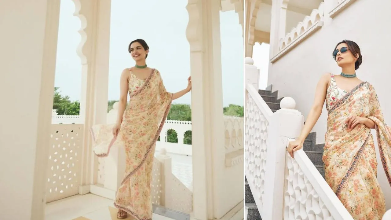 Monsoon Fashion 2025: ಮಾನ್ಸೂನ್‌ ಸೀಸನ್‌ನಲ್ಲೂ ಮುಂದುವರಿದ ಫ್ಲೋರಲ್ ಸೀರೆಗಳು - Image 3