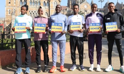 ಮುಂಬೈ ಮ್ಯಾರಥಾನ್‌ನಲ್ಲಿ ಓಡಲು ಎಲೀಟ್‌ ಓಟಗಾರರು ಸಜ್ಜು!