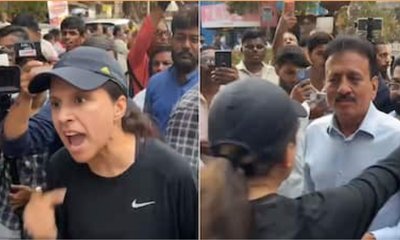 “ಮೊದಲು ಟ್ರಾಫಿಕ್ ಕ್ಲಿಯರ್ ಮಾಡಿ”: ಸಚಿವರ ವಿರುದ್ಧ ಮಹಿಳೆಯ ಆಕ್ರೋಶ