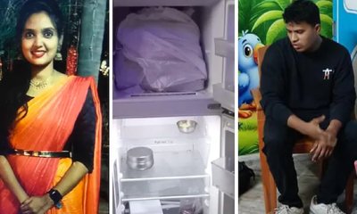 ಪ್ರೇಯಸಿಯನ್ನು ಕೊಂದು ದೇಹವನ್ನು  ಫ್ರಿಡ್ಜ್​​ನಲ್ಲಿಟ್ಟ ನೇವಿ ಅಧಿಕಾರಿ