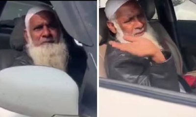 ವೃದ್ಧ ಮುಸ್ಲಿಂ ಕ್ಯಾಬ್ ಚಾಲಕನಿಗೆ ಕಿರುಕುಳ; ವಿಡಿಯೊ ವೈರಲ್