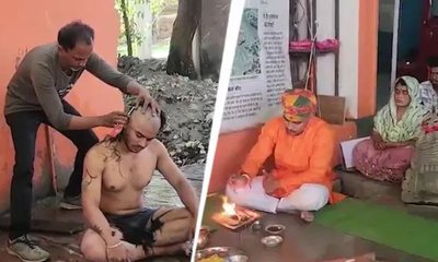ಹಿಂದೂ ಧರ್ಮ ಸ್ವೀಕರಿಸಿದ ಮುಸ್ಲಿಂ ಯುವಕ