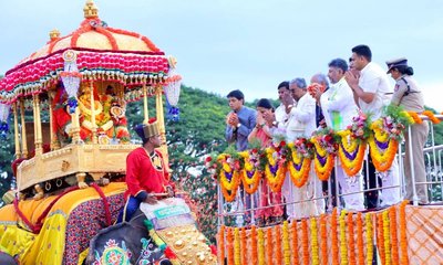 ಮೈಸೂರು ದಸರಾ ಜನರ ಹಬ್ಬ: ಸಿದ್ದರಾಮಯ್ಯ