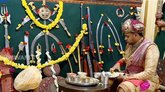 ಮೈಸೂರು ಅರಮನೆಯಲ್ಲಿ ಆಯುಧ ಪೂಜೆ ಸಂಭ್ರಮ