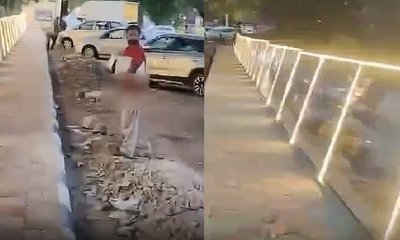 ಮೂತ್ರ ವಿಸರ್ಜನೆ ತಡೆಗೆ 'ಕನ್ನಡಿ' ಅಸ್ತ್ರ ಬಳಸಿದರೂ ಹಾವಳಿ ನಿಂತಿಲ್ಲ