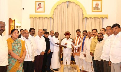 ಎಸ್‌ಐಆರ್‌ನಲ್ಲಿ ಹಸ್ತಕ್ಷೇಪ; ರಾಜ್ಯಪಾಲರಿಗೆ ಬಿಜೆಪಿ-ಜೆಡಿಎಸ್‌ ನಿಯೋಗ ದೂರು