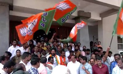 ತಿರುವನಂತಪುರದಲ್ಲಿ ಬಿಜೆಪಿಗೆ ಭರ್ಜರಿ ಗೆಲುವು