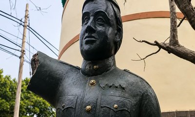 ಕೋಲ್ಕತ್ತಾದ ನೇತಾಜಿ ಪ್ರತಿಮೆ ಧ್ವಂಸ