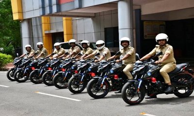ಬೆಳ್ಳಾರಿ ಗ್ರಾಮಗಳಲ್ಲಿ ಸಮುದಾಯ ಭದ್ರತೆಗೆ ಚೀಟಾ ಬೈಕ್‌ಗಳು