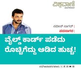 ವೈಲ್ಡ್‌ ಕಾರ್ಡ್‌ ಪಡೆದು ರೊಚ್ಚಿಗೆದ್ದು ಆಡಿದ ಹುಚ್ಚ !