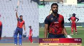 ಕೇವಲ 64 ಎಸೆತಗಳಲ್ಲಿ 173 ರನ್‌ ಸಿಡಿಸಿದ ನಮನ್‌ ಧೀರ್‌!