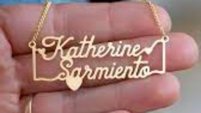 Nameplate Necklace