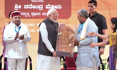 ಮೇಕ್ ಇನ್ ಇಂಡಿಯಾಗೆ ಕರ್ನಾಟಕದ ಕೊಡುಗೆ ದೊಡ್ಡದು: ಪ್ರಧಾನಿ ಮೋದಿ