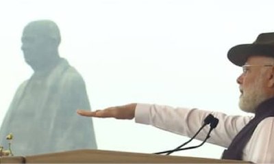 ಏಕತೆ ಪ್ರತಿಮೆಗೆ ಪ್ರಧಾನಿ ಮೋದಿ ಪುಷ್ಪ ನಮನ; ವಿಡಿಯೋ ನೋಡಿ