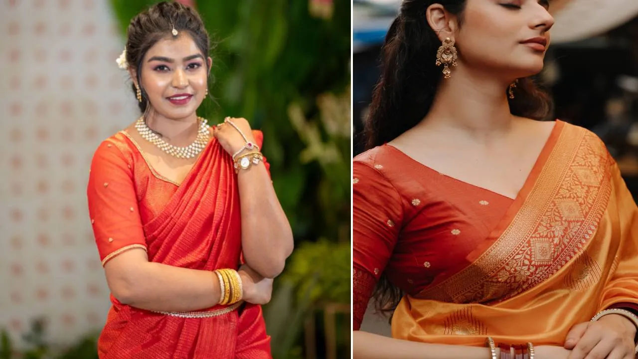 Navaratri Fashion 2026: ನವರಾತ್ರಿಯ ರಂಗೇರಿಸುವ ಆರೆಂಜ್ ಕಲರ್‌ವೇರ್ಸ್ - Image 2