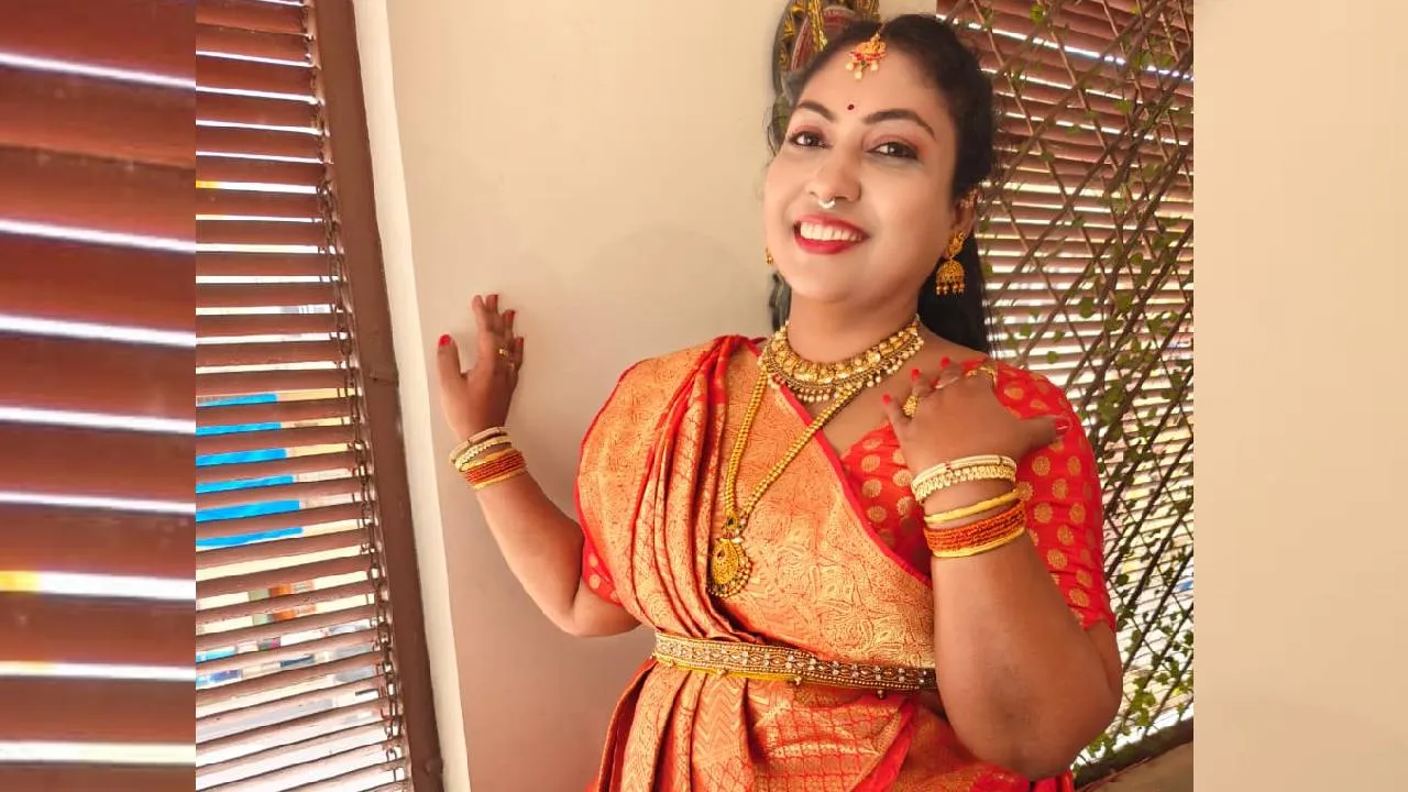 Navaratri Fashion 2025: ನವರಾತ್ರಿಯಲ್ಲಿ ನಿಮ್ಮನ್ನು ಬ್ರೈಟ್ ಆಗಿ ಬಿಂಬಿಸುವ ಆರೆಂಜ್ ವರ್ಣ - Image 5
