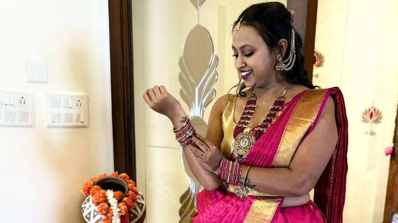 Navaratri Fashion 2025: ನವರಾತ್ರಿಯಲ್ಲಿ ಉಲ್ಲಾಸ ಮೂಡಿಸುವ ಪಿಂಕ್ ವರ್ಣ - Image 4