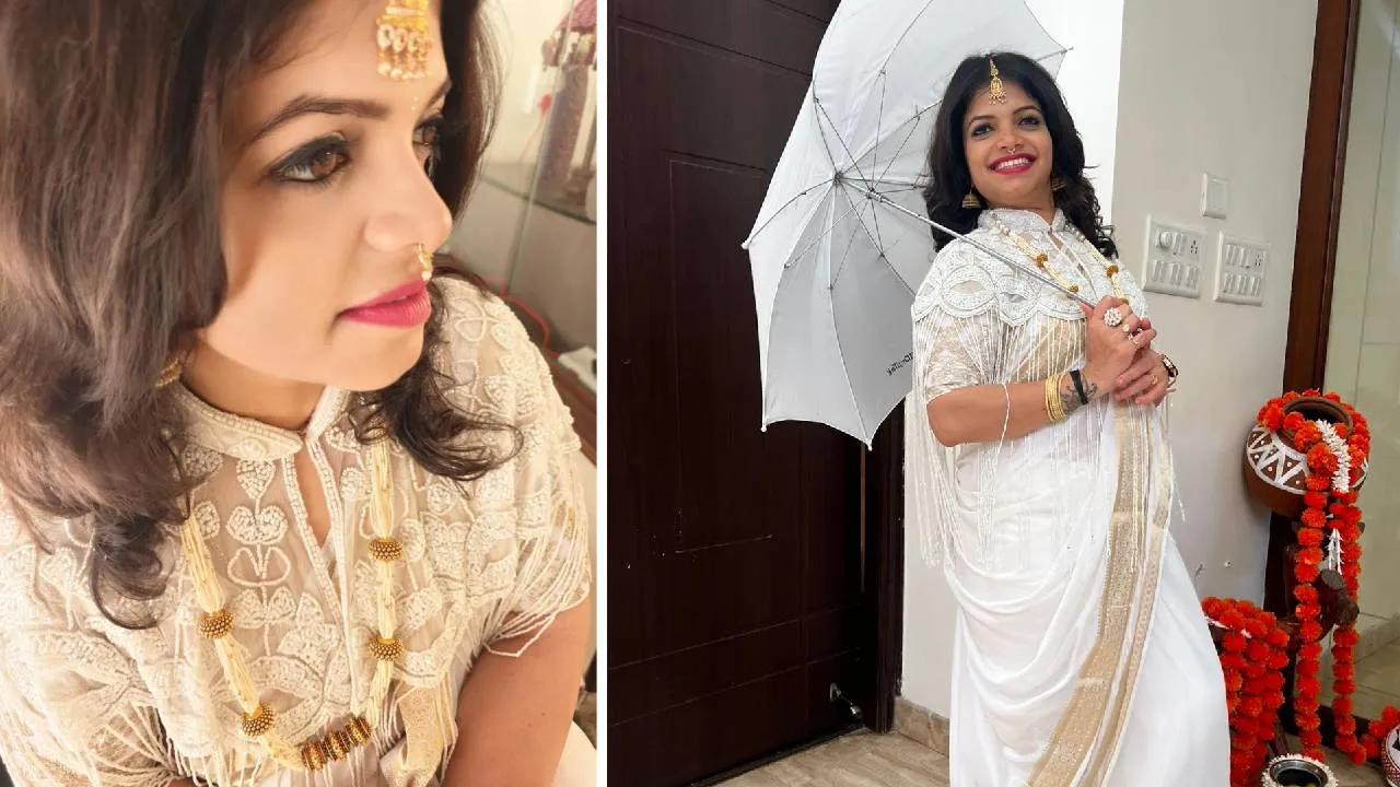 Navaratri Fashion 2025: ನವರಾತ್ರಿಯಲ್ಲಿ ಹೀಗಿರಲಿ ಶ್ವೇತ ವರ್ಣದ ಸ್ಟೈಲಿಂಗ್ - Image 4