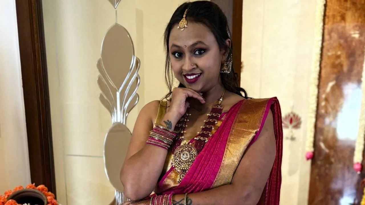 Navaratri Fashion 2025: ನವರಾತ್ರಿಯಲ್ಲಿ ಉಲ್ಲಾಸ ಮೂಡಿಸುವ ಪಿಂಕ್ ವರ್ಣ - Image 5