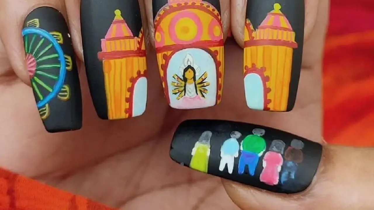 Navaratri Nailart 2025: ಬ್ಯೂಟಿ ಲೋಕದಲ್ಲಿ ಟ್ರೆಂಡಿಯಾಯ್ತು ನವರಾತ್ರಿ ನೇಲ್ ಆರ್ಟ್