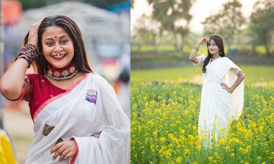 ಹೀಗಿರಲಿ ನವರಾತ್ರಿಯ ಬಿಳಿ ಬಣ್ಣದ ಸ್ಟೈಲಿಂಗ್