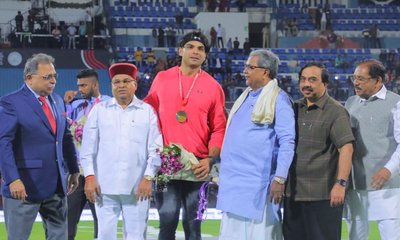 ಉದ್ಘಾಟನಾ ಆವೃತ್ತಿಯಲ್ಲಿ ಚಿನ್ನದ ಪದಕ ಗೆದ್ದ ನೀರಜ್‌ ಚೋಪ್ರಾ!