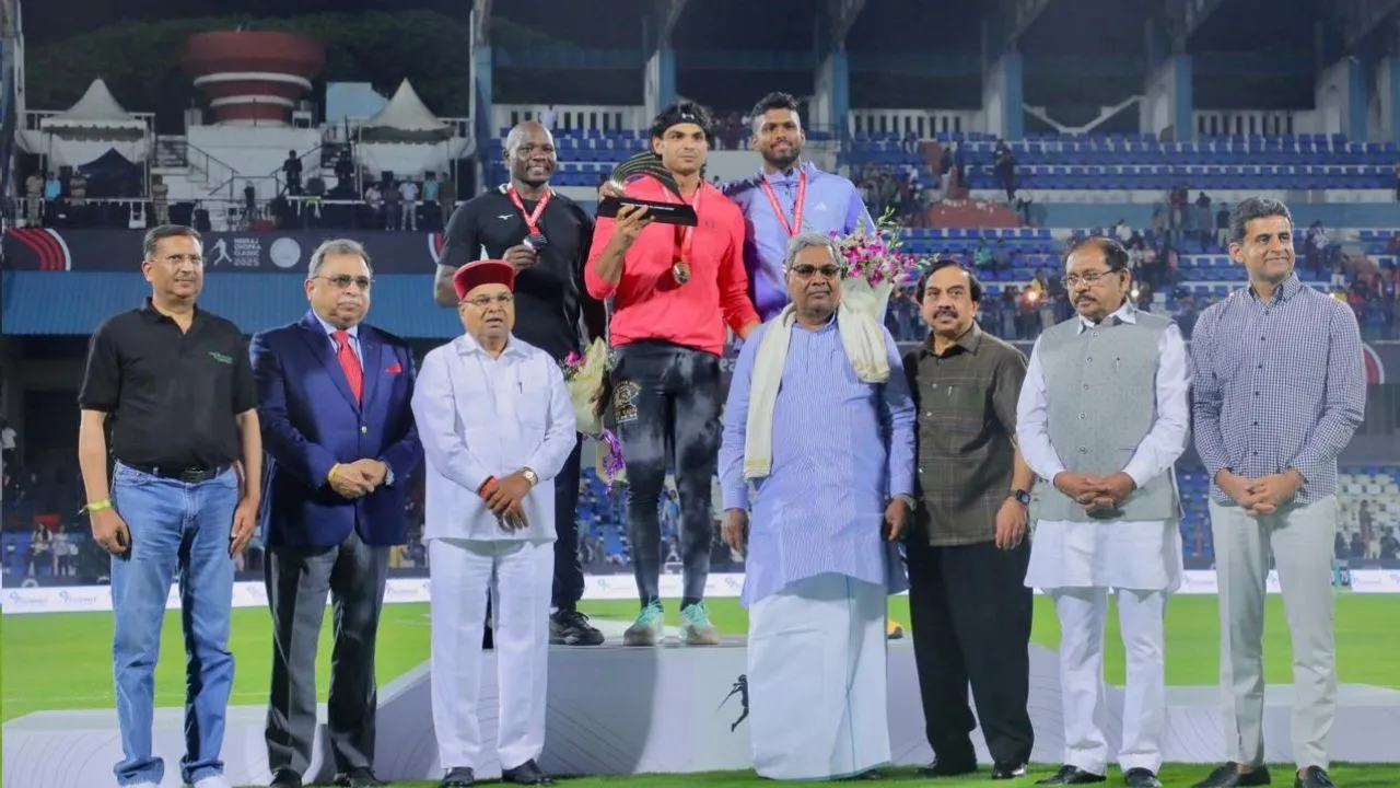 Neeraj Chopra Classic 2025: ಬೆಂಗಳೂರಿನಲ್ಲಿ ಚಿನ್ನದ ಪದಕ ಗೆದ್ದ ನೀರಜ್‌ ಚೋಪ್ರಾ! - Image 5