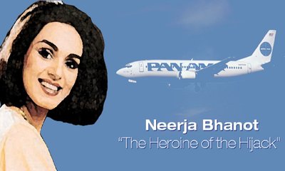 ಸದ್ದಿಲ್ಲದೆ ನೂರಾರು ಜೀವಗಳನ್ನು ಉಳಿಸಿದ ನೀರಜಾ ಭಾನೋಟ್