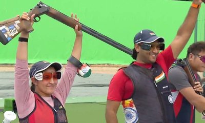 ಹ್ಯಾಟ್ರಿಕ್‌ ಪದಕ ಗೆದ್ದ ನೀರೂ; ಟ್ರ್ಯಾಪ್ ಮಿಶ್ರ ತಂಡ ಸ್ಪರ್ಧೆಯಲ್ಲಿ ಚಿನ್ನ