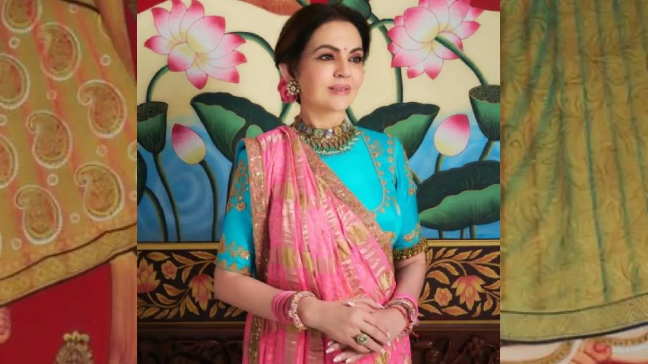 Neetha Ambani: ಸ್ವದೇಶ್‌ನ ಮಧುರೈ ಟ್ರೆಡಿಷನಲ್‌ ಸೀರೆಯಲ್ಲಿ ಮಿಂಚಿದ ನೀತಾ ಅಂಬಾನಿ - Image 4