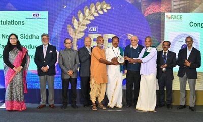 ನೇಗಿಲ ಸಿದ್ಧ ಎಫ್‌ಪಿಓಗೆ ʼಸಿಐಐ ಎಫ್‌ಪಿಓ ಉತ್ಕೃಷ್ಟತಾ ಪ್ರಶಸ್ತಿ-2025ʼ