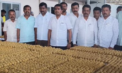 ಡಿಕೆಶಿ ಪ್ರಮಾಣ ವಚನ ಹಿನ್ನೆಲೆ ನೆಲಮಂಗಲದಲ್ಲಿ 10 ಲಕ್ಷ ಲಾಡು ತಯಾರಿ!