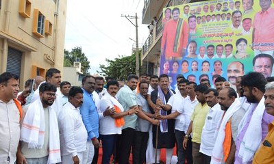 ದಾಸನಪುರದಲ್ಲಿ ವಿವಿಧ ಅಭಿವೃದ್ಧಿ ಕಾಮಗಾರಿಗಳಿಗೆ ಶಾಸಕ ವಿಶ್ವನಾಥ್ ಚಾಲನೆ