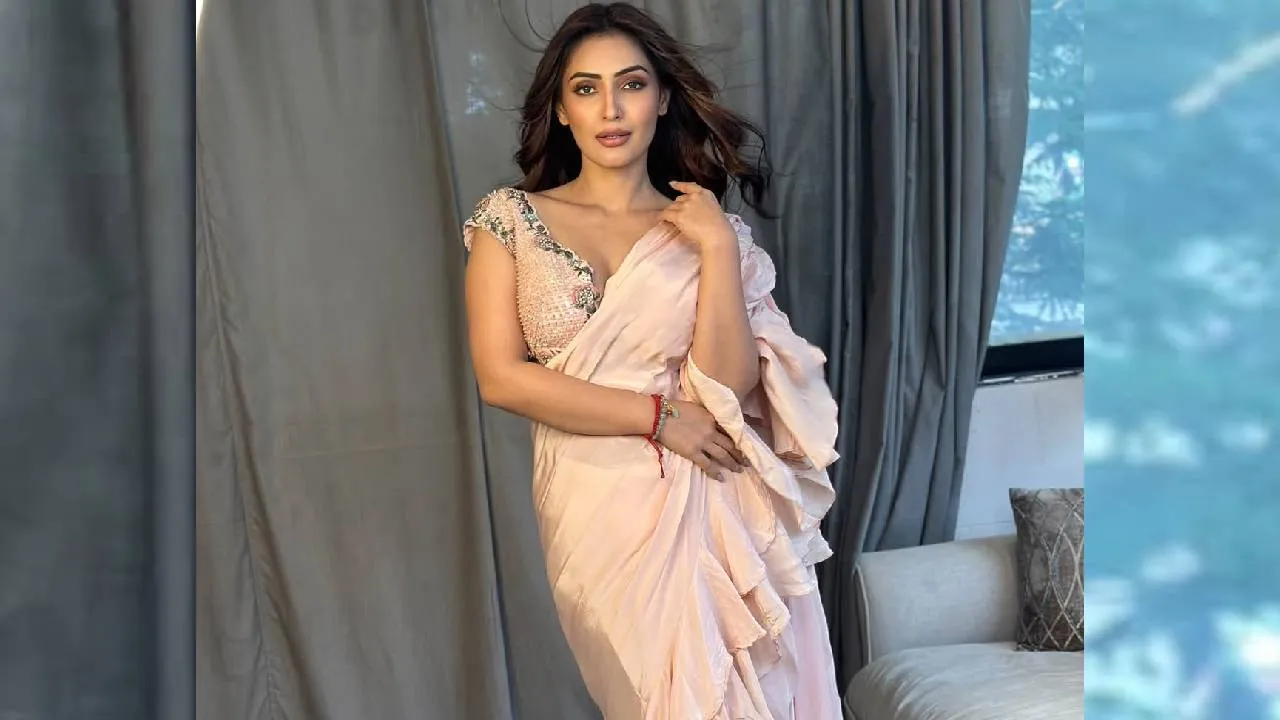 Saree Fashion 2026: ಗ್ಲಾಮರಸ್‌ ಲುಕ್‌ ಬಯಸುವ ನಾರಿಯರಿಗಾಗಿ ಸ್ಯಾಟೀನ್‌ನಲ್ಲೂ ಬಂತು ರಫಲ್ಸ್ ಸೀರೆ - Image 2