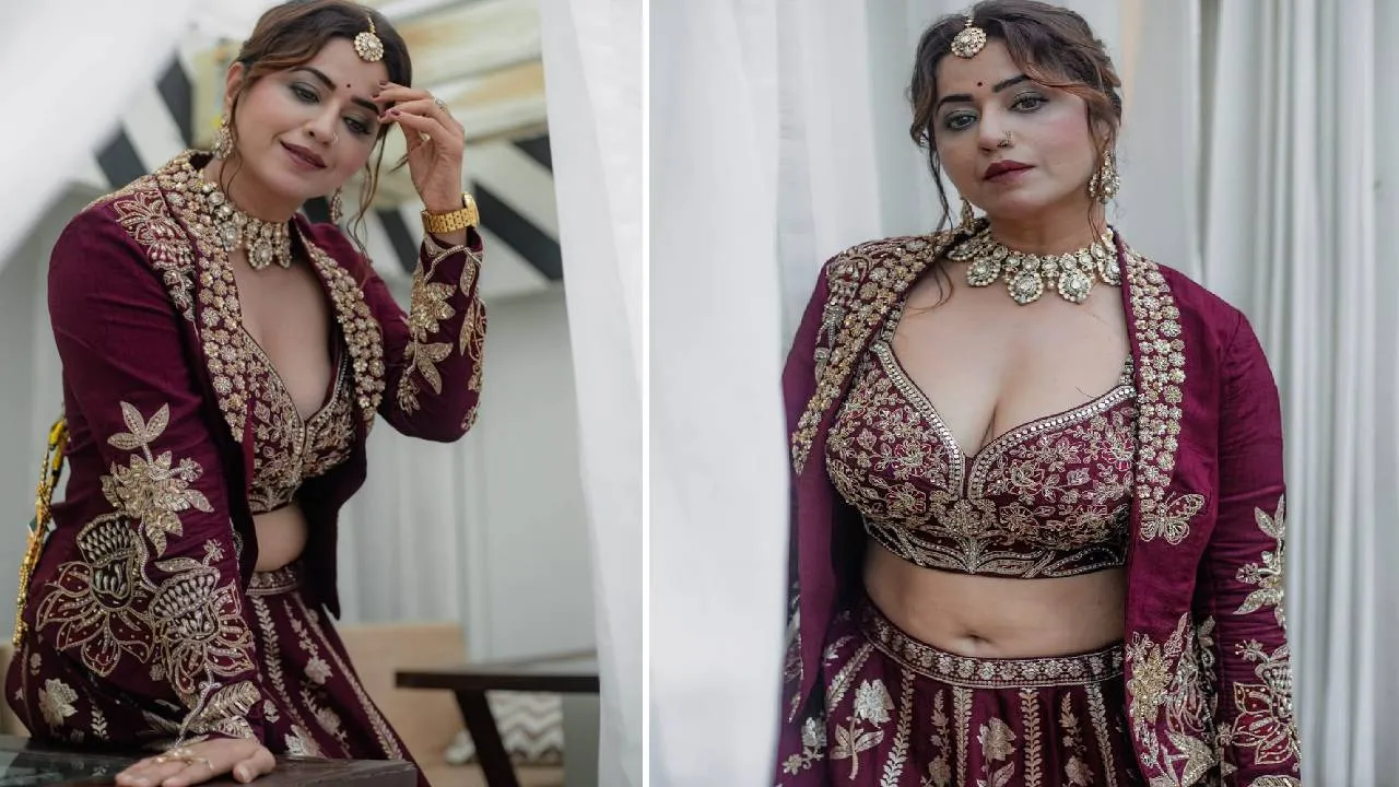 Lehenga Fashion 2026: ಸೆಲೆಬ್ರಿಟಿ ಲುಕ್‌ಗಾಗಿ ಧರಿಸಿ ಎಂಬ್ರಾಯ್ಡರಿ ಜಾಕೆಟ್‌ ಲೆಹೆಂಗಾ - Image 5