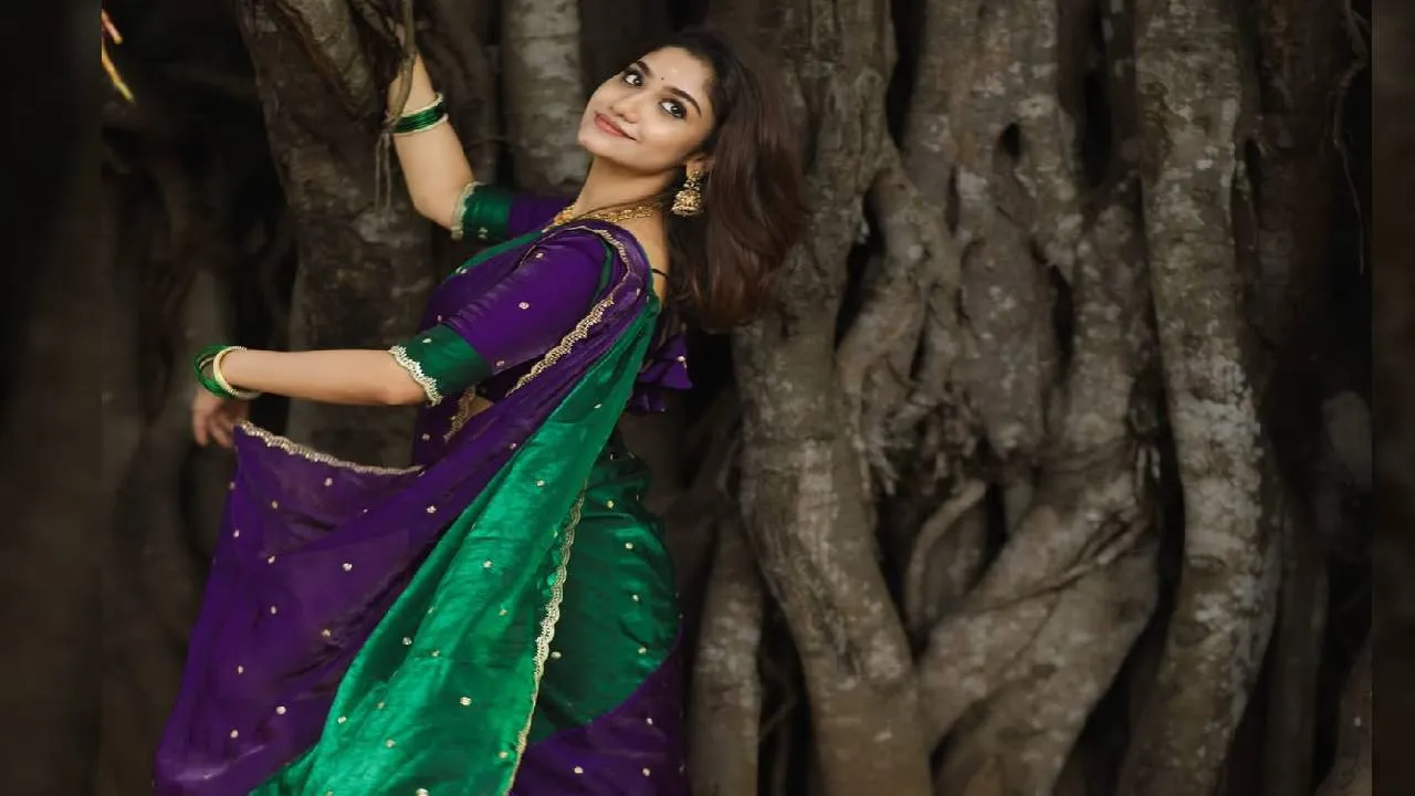 Season Fashion 2026: 2 ಡಿ ವಿನ್ಯಾಸದಲ್ಲಿ ಚಾಲ್ತಿಗೆ ಬಂದ ಲಂಗ–ದಾವಣಿ - Image 3